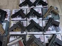 انهدام باند بزرگ توزیع و فروش سلاح در پایتخت/ کشف بیش از ۱۰۰ قبضه کلت کمری و سلاح گرم+ فیلم