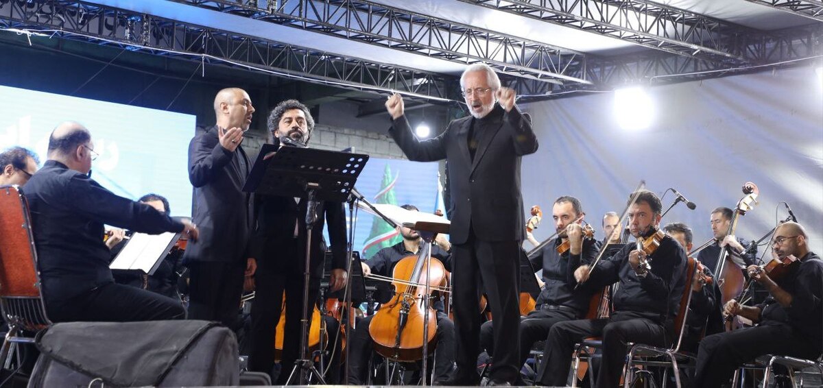 استقبال سمنانی‌ها از ارکستر موسیقی ملی  ایران  ده‌هزار نفر، دو شب، یک صدا