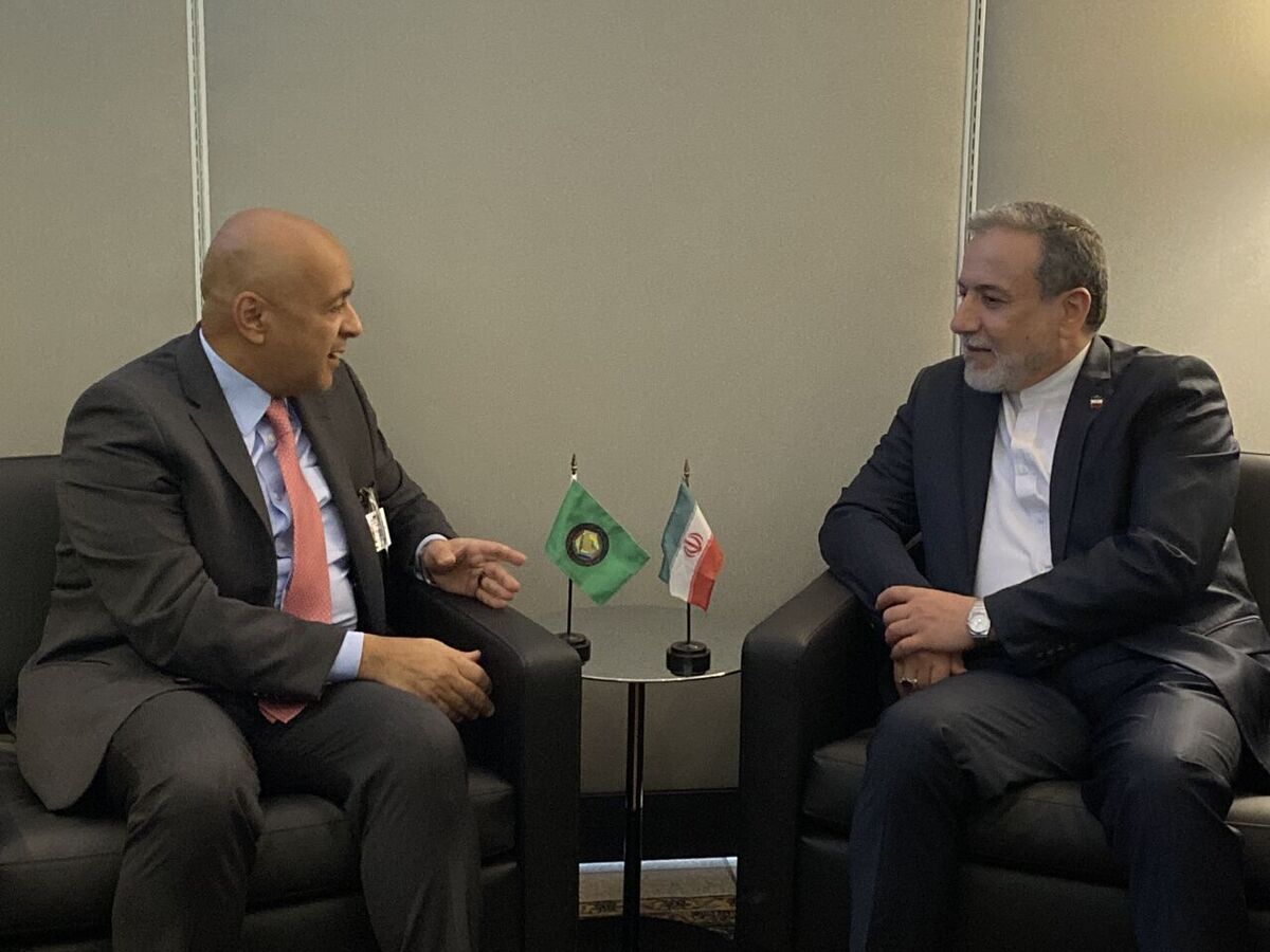 دیدار عراقچی با دبیرکل شورای همکاری خلیج فارس