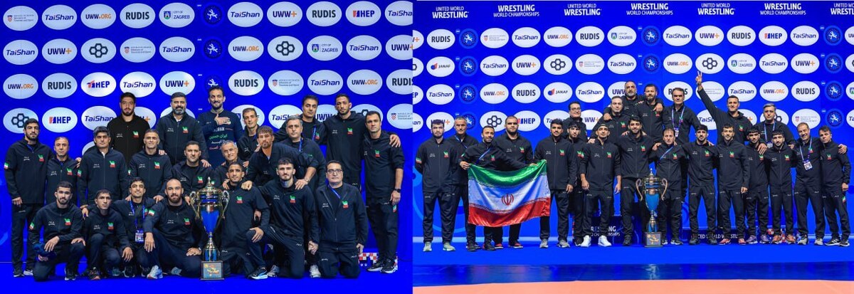 پاداش فدراسیون کشتی به قهرمانان جهانی ۲۰۲۵ زاگرب فردا پرداخت می‌شود