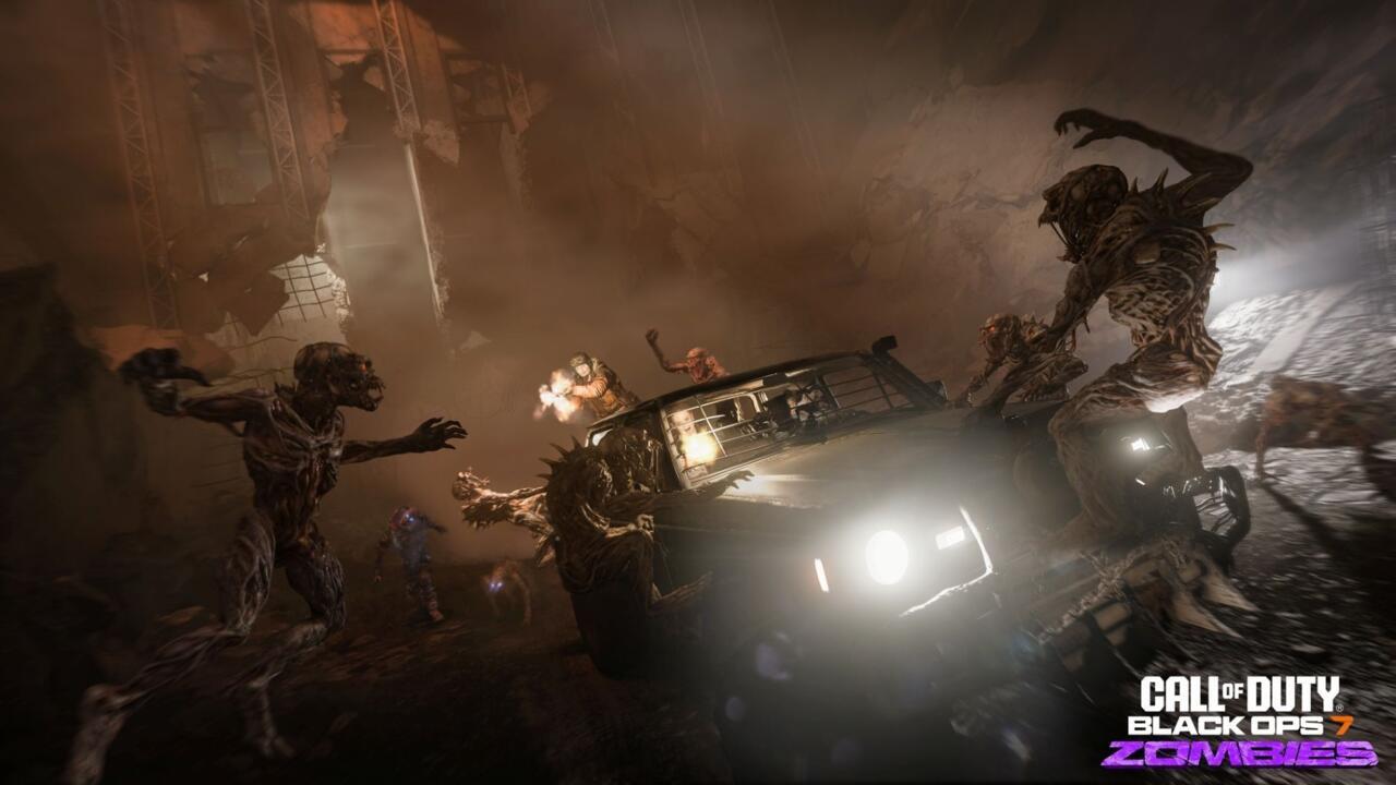 بخش زامبی CoD: Black Ops 7 خرسهای زامبی، زنبورها و یک وسیله نقلیه شده را اضافه میکند بخش زامبی CoD: Black Ops 7 خرسهای زامبی، زنبورها و یک وسیله نقلیه شده را اضافه میکند