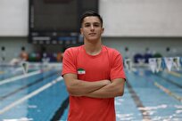 قاسمی به مدال نرسید/ شناگر ایران با دومین رکوردشکنی چهارم ۴۰۰ متر آزاد آسیا شد 