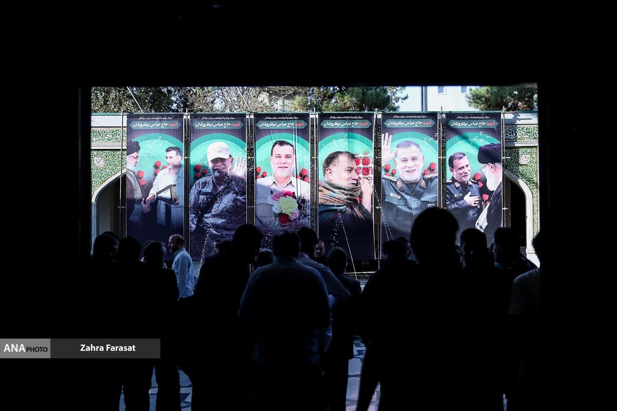 مراسم سالگرد شهادت سرلشکر نیلفروشان برگزار شد