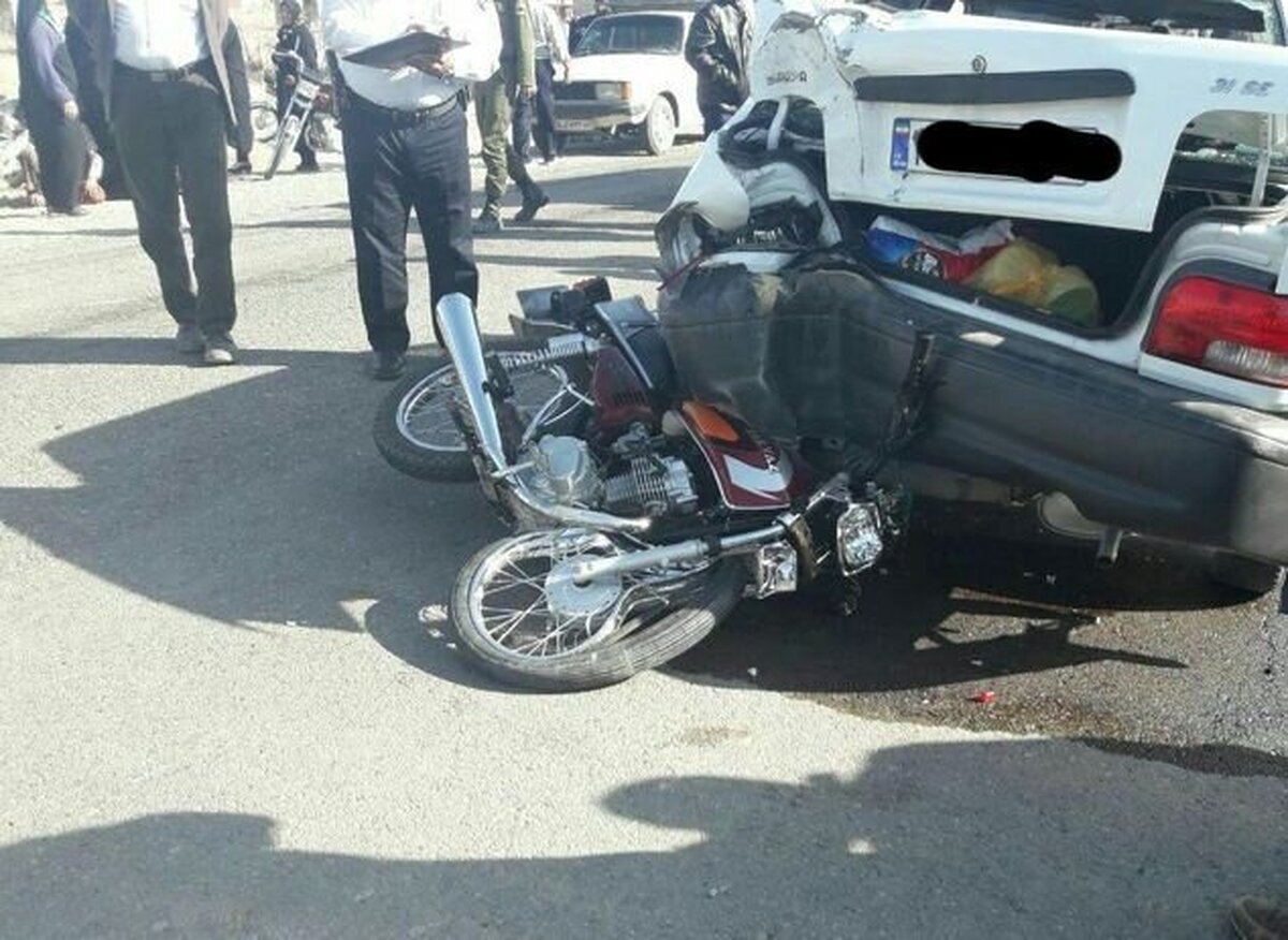 موتور سیکلت سواران رکورد داران تصادفات هفته اول مهر ماه