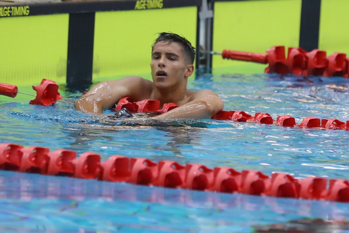 پایان کار قاسمی در مسابقات ورزش‌های آبی آسیا با کسب عنوان ششمی ۸۰۰ متر آزاد