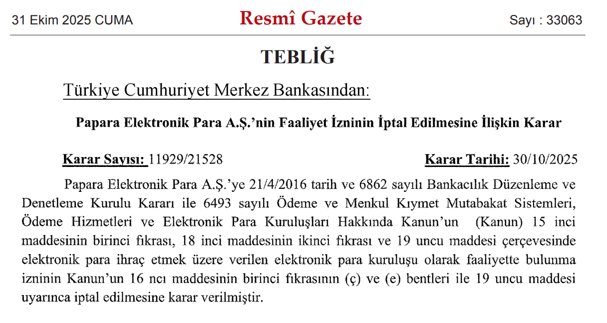 بانک مرکزی ترکیه به فعالیت نئوبانک محبوب ایرانیان پایان داد