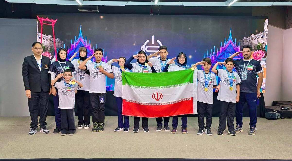 قهرمانی تیم رباتیک دانش‌آموزی ایران در مسابقات آسیایی