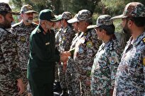 بازدید سردار وحیدی از منطقه پدافند هوایی شمال‌ غرب ارتش و ارزیابی توان دفاعی یگان‌ها