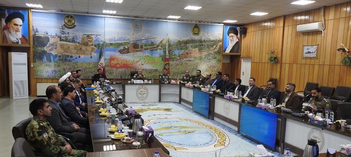 دیدار قضات سازمان قضایی نیروهای مسلح با فرمانده هوانیروز و بررسی چالش‌های حقوقی