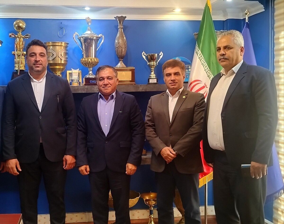 دیدار حدادی با سرپرست مدیرعاملی باشگاه استقلال  هم اندیشی برای حضور آبی‌های پایتخت در دوومیدانی