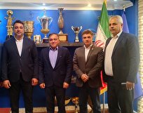 دیدار حدادی با سرپرست مدیرعاملی باشگاه استقلال/ هم اندیشی برای حضور آبی‌های پایتخت در دوومیدانی