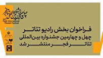 فراخوان بخش رادیو تئاتر چهل‌وچهارمین جشنواره بین‌المللی تئاتر فجر منتشر شد