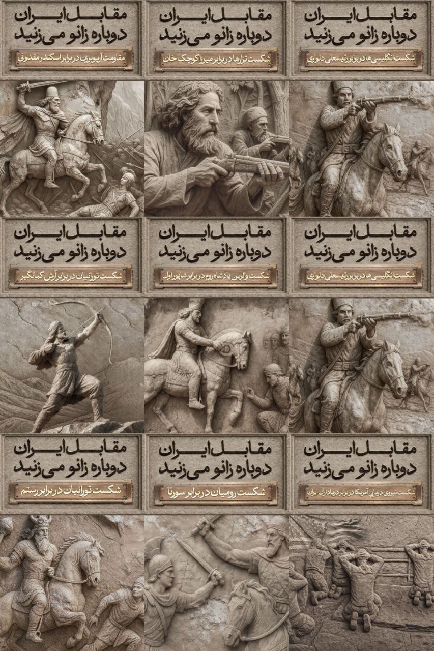 نماد ایستادگی ملت ایران در قلب پایتخت قد علم میکند نماد ایستادگی ملت ایران در قلب پایتخت قد علم میکند