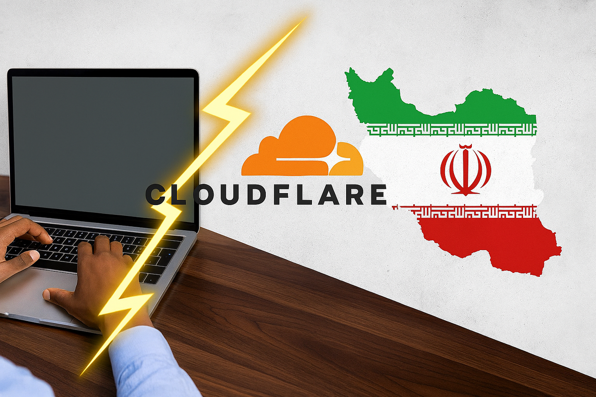 اختلال ۲ روز گذشتۀ اینترنت ایران تقصیر کلادفلر است