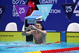 شه‌بخش دومین برنز ایران را به نام خود زد/طلا و برنز تیمی حاصل کار شناگران