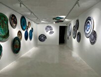 نمایشگاه «آبی سفید» ایرج شافعی در گالری کوین