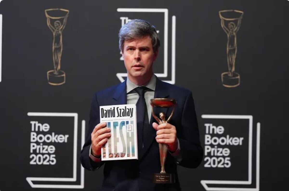 دیوید سالای برای رمان «گوشت» برنده جایزه بوکر شد