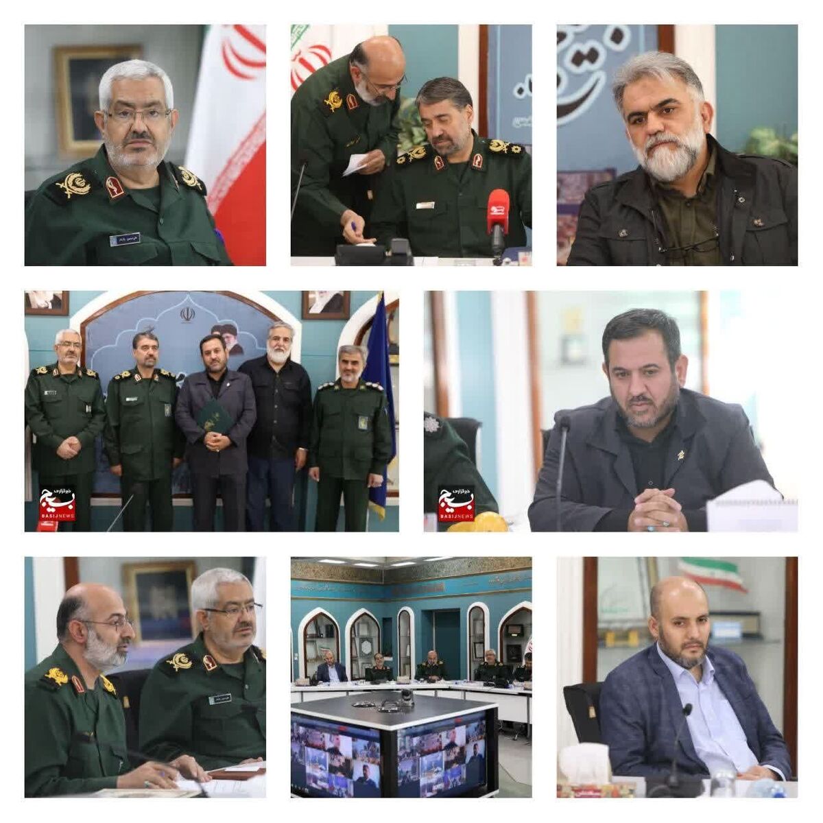 آئین تکریم و معارفه مسئول سازمان بسیج هنرمندان