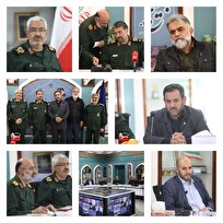 آئین تکریم و معارفه مسئول سازمان بسیج هنرمندان