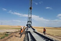 پیشرفت ۹۵ درصدی ریل‌گذاری میانه-اردبیل و اتمام عملیات خاش-ایرانشهر تا ۲ ماه آینده؛ تأمین مالی ۱۱.۵ همت