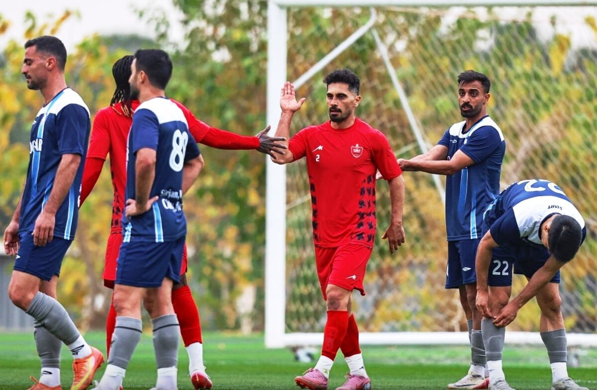 برتری پرگل پرسپولیس برابر گل‌گهر در دیدار تدارکاتی