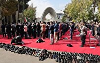 اقامه نماز باران در دانشگاه علم وصنعت