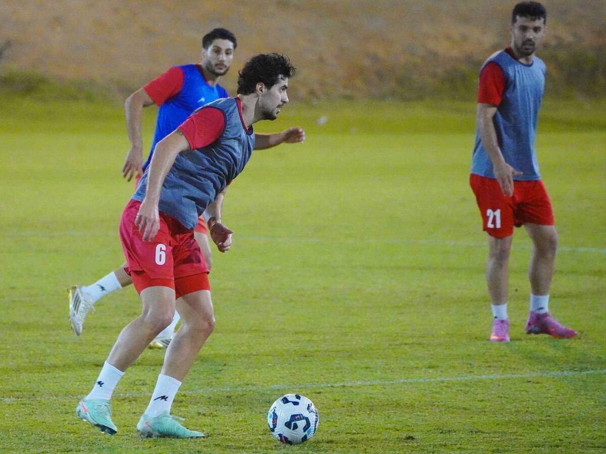 تمرین شاداب تاکتیکی تیم ملی در العین  بازگشت عمری به تمرینات