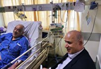 عیادت تاج از پیشکسوت داوری