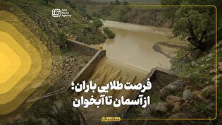 فرصت طلایی باران؛ از آسمان تا آبخوان