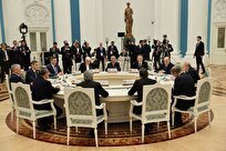 دیدار رؤسای هیأت‌های شرکت‌کننده در اجلاس نخست‌وزیران سازمان همکاری شانگهای با پوتین