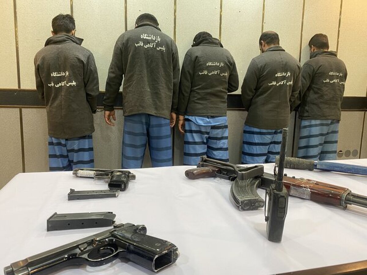 کشف پرونده سرقت مسلحانه در کمتر از چند روز با دستگیری دو تبعه خارجی
