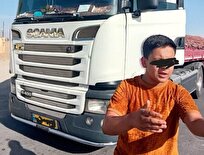 توقیف کامیون کشنده با رانندگی نوجوان ۱۵ ساله در محور شاهین‌شهر – کاشان