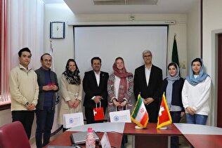 بازدید هیأت دیپلماتیک سفارت سوئیس از دانشگاه شریف برای توسعه همکاری‌های علمی