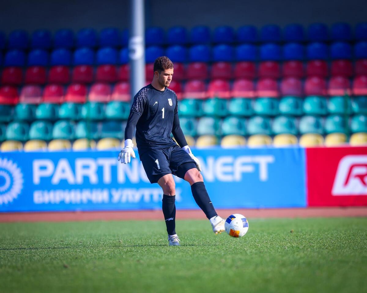 خلیفه بهترین دروازه‌بان تورنمنت قرقیزستان شد