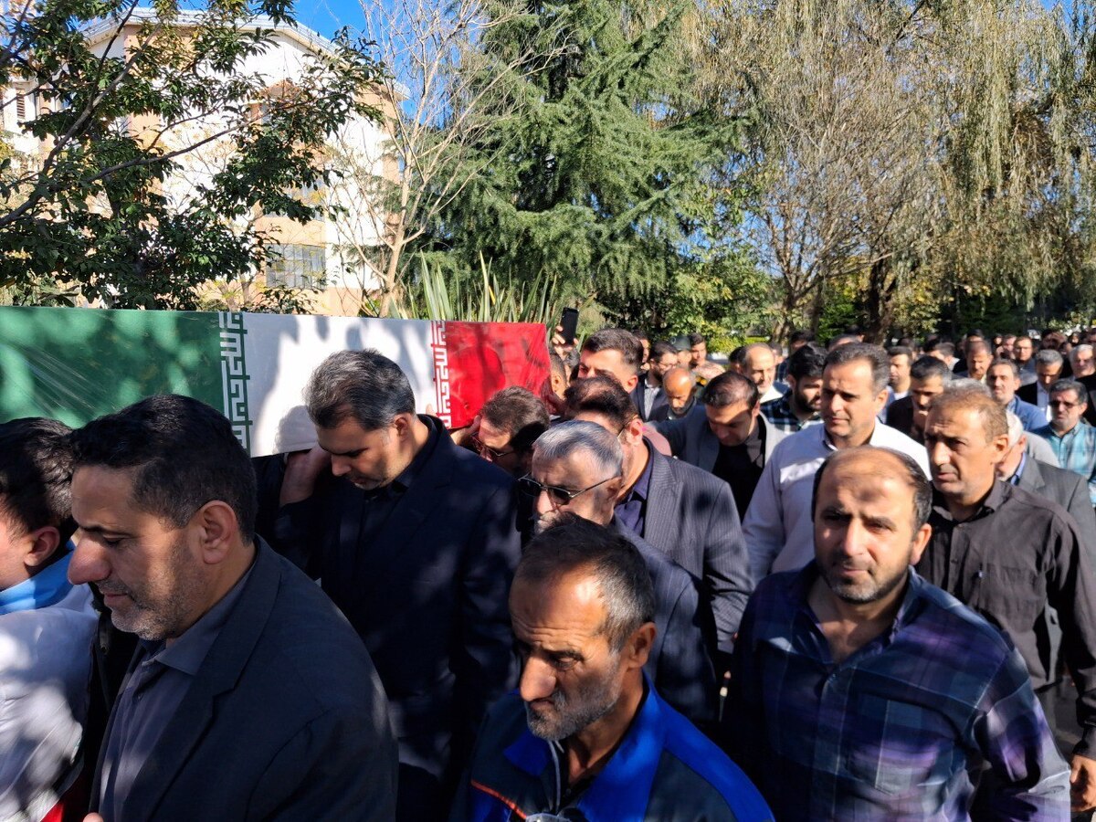 استقبال از شهدای گمنام در دانشگاه آزاد نور