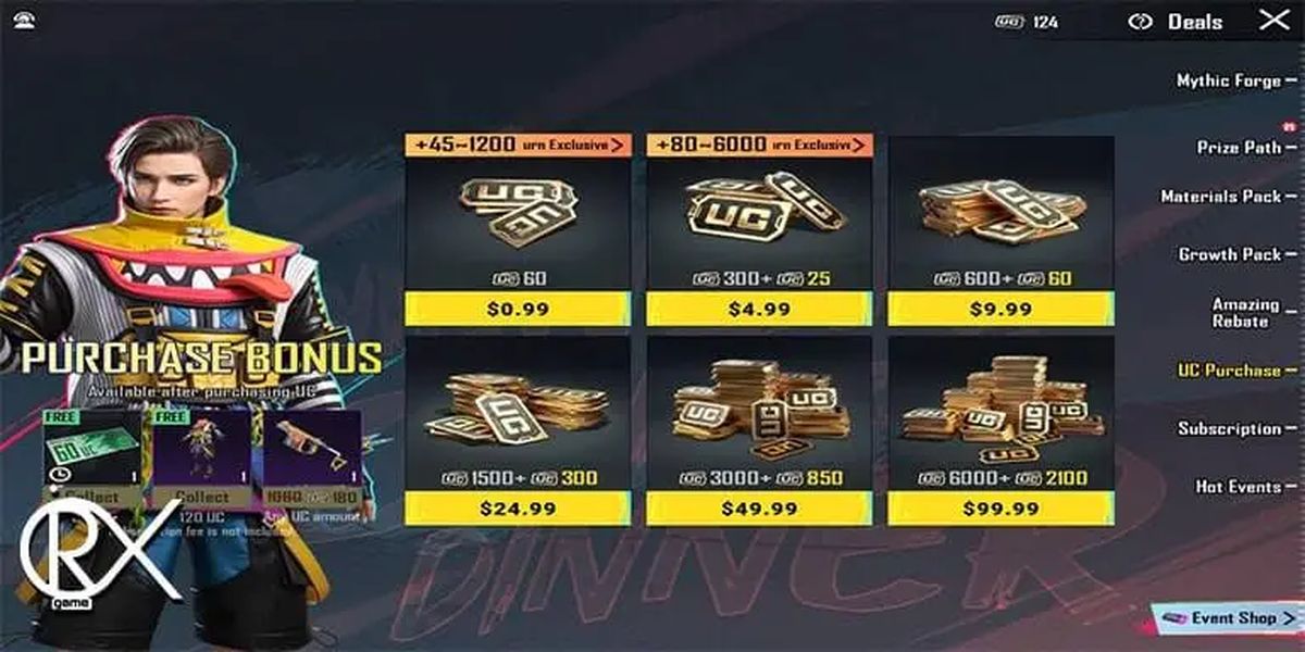 خرید جم موبایل لجند و یوسی از اوریکس گیم به صورت امن