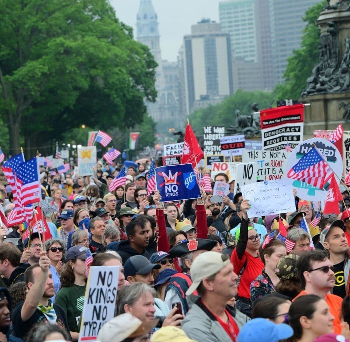 «سقوط آزادی»؛ تهدید فاشیسم آمریکایی ترامپ به دست هنرمندان