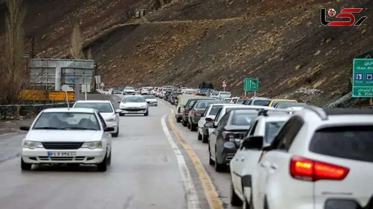 یک‌طرفه شدن محور چالوس برای تخلیه بار ترافیکی از ساعت ۱۳ امروز