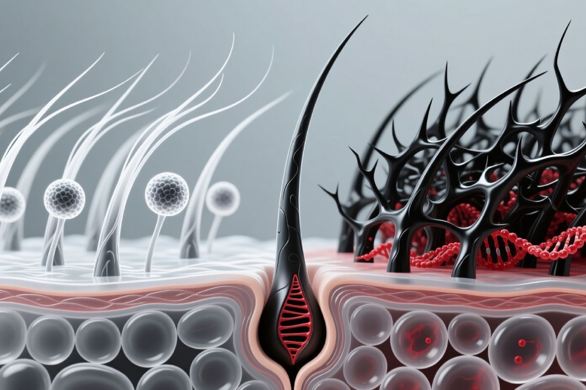 سفید شدن مو، انتخابی برای بقاست