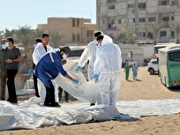 دفن ۵۰ شهید گمنام در گورستان ارقام نوار غزه