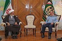 دیدار وزیر دفاع با رئیس سازمان قضایی نیرو‌های مسلح