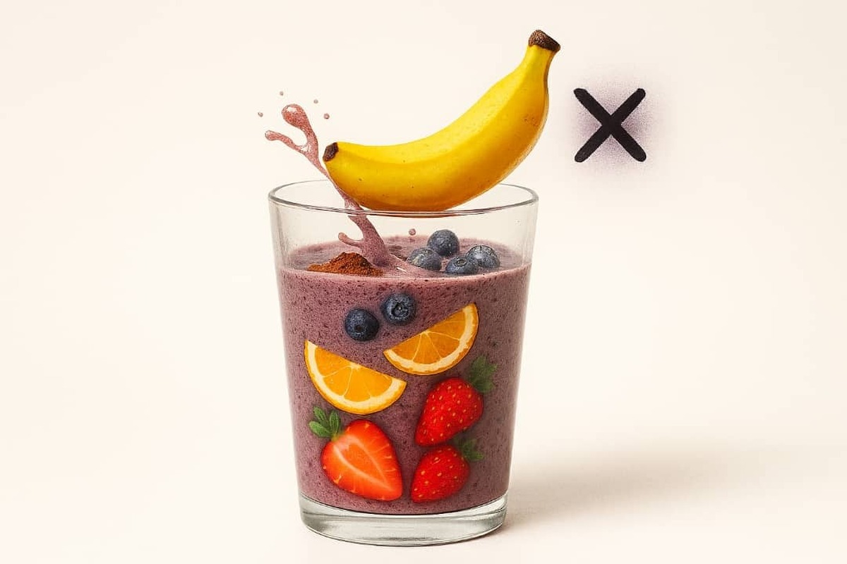 افزودن موز به اسموتی همه چیز را خراب می‌کند