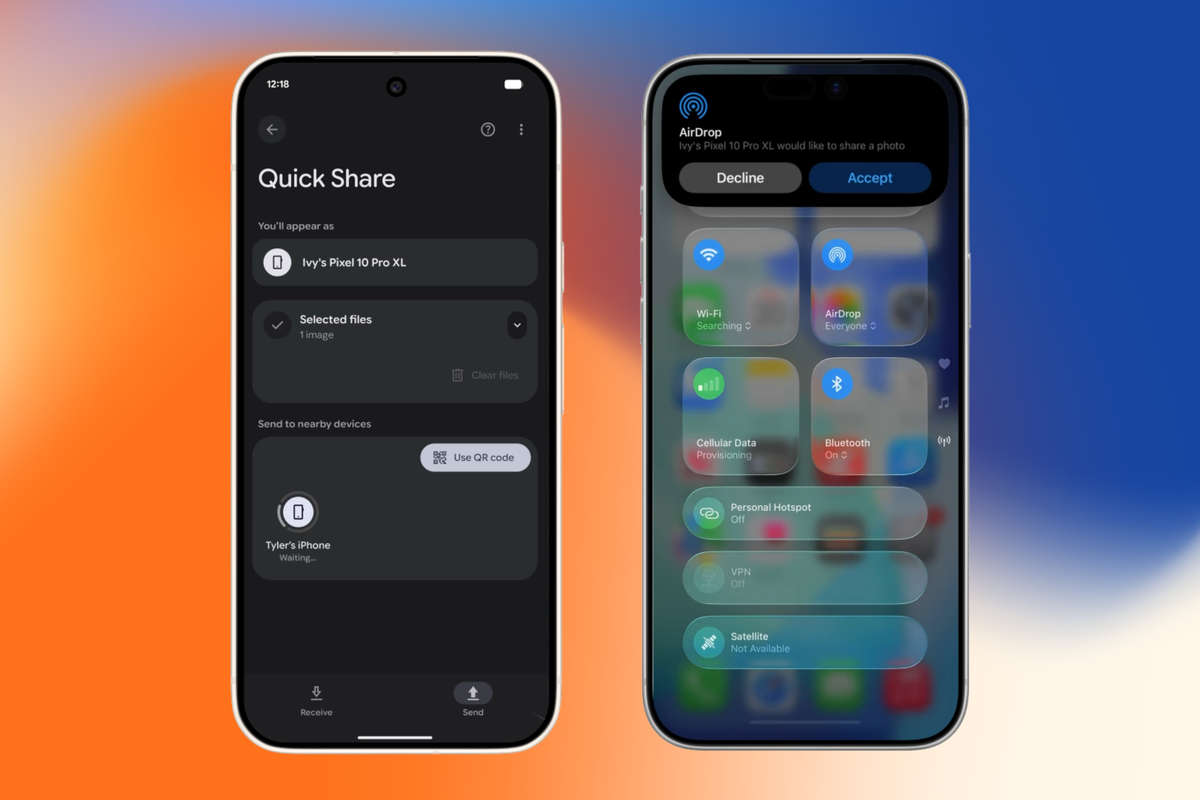 اشتراک‌گذاری فایل میان اندروید و IOS از طریق ایردراپ ممکن شد