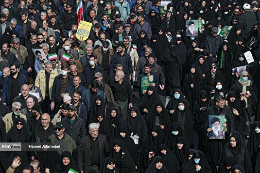 تشییع پیکر مطهر 100 شهید گمنام - معراج شهدا