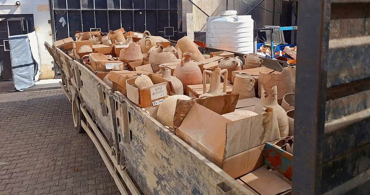 نمایشگاهی از گنجینه‌های نجات‌یافته از غزه در پاریس برگزار شد