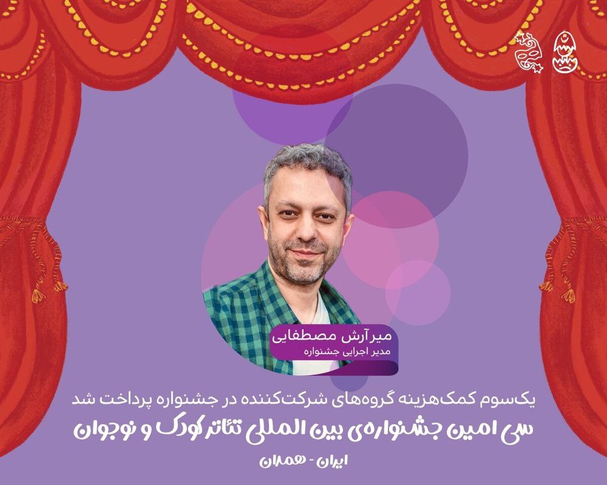 پرداخت یک‌سوم کمک‌هزینه گروه‌های شرکت‌کننده در جشنواره تئاتر کودک همدان