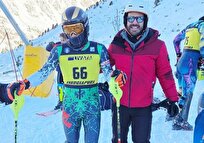 مسابقات بین‌المللی اسکی | ساوه شمشکی موفق به پایان رساندن مانش نخست نشد