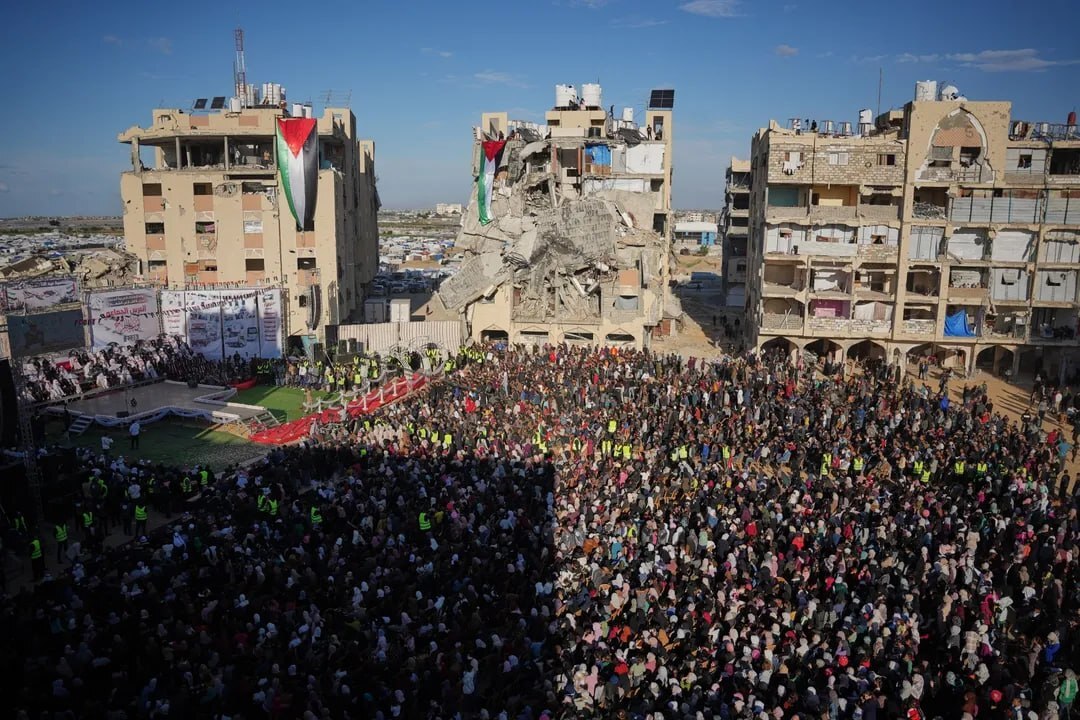 مراسم ازدواج دهها زوج فلسطینی در غزه جنگزده برگزار شد مراسم ازدواج دهها زوج فلسطینی در غزه جنگزده برگزار شد