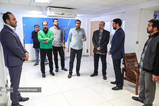 بازدید شهردار منطقه11 از خبرگزاری آنا