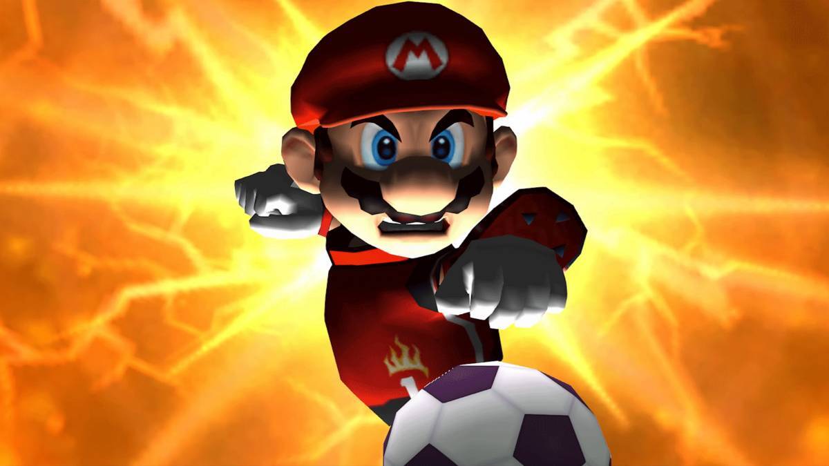 ماریو جشن ۲۰ سالگی Super Mario Strikers را جشن میگیرد ماریو جشن ۲۰ سالگی Super Mario Strikers را جشن میگیرد